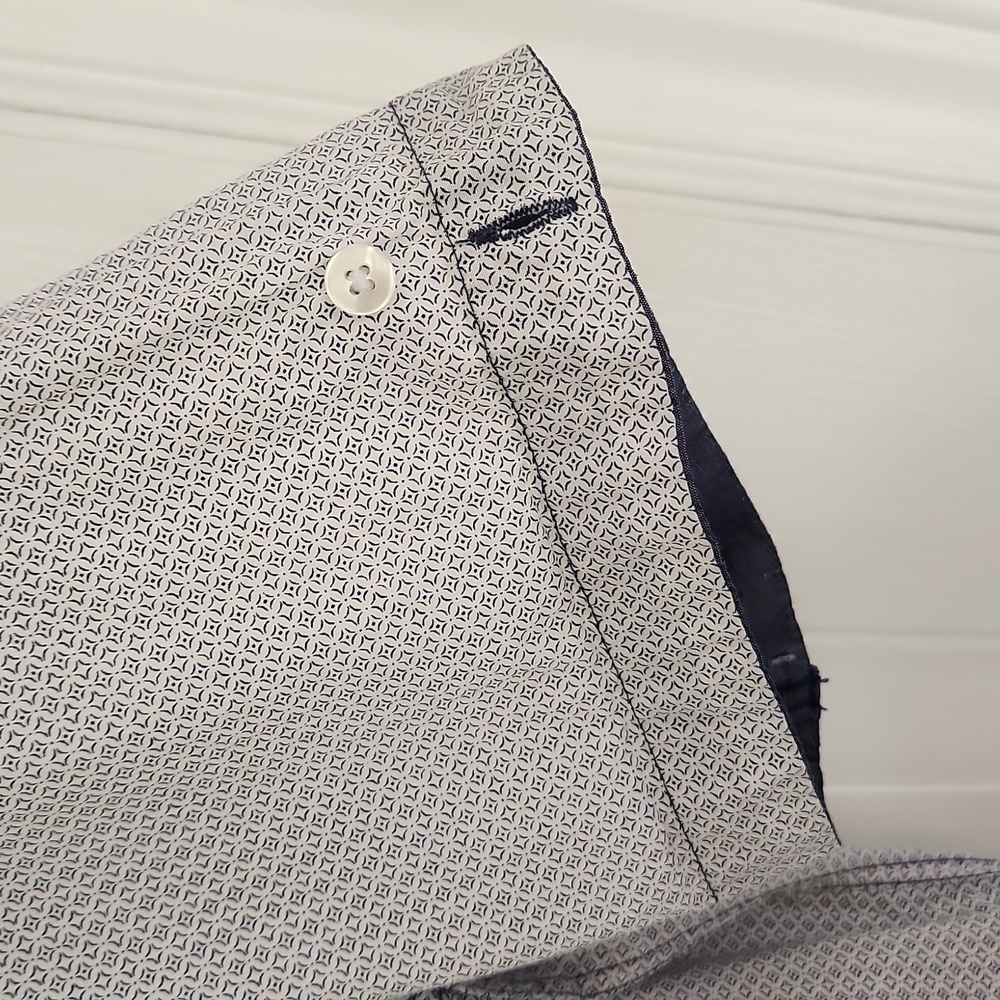 Projek Raw blue and white button down shirt, size large - Picture 5 of 9